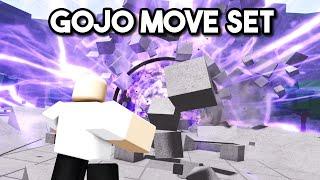 NEW GOJO Move Set in Roblox Saitama Battlegrounds