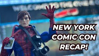 New York Comic Con Recap! Taking Toy Reveals and Hauls of Marvel Legends Sentinel & Mezco figures!