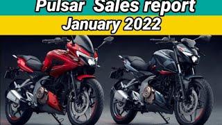 pulsar all bike sales report January  2022