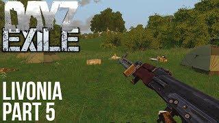 Arma 3 - Exile Dayz Experience - Livonia - Tracking A Mozzie (1st Person)