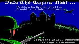 Into the Eagle's Nest gameplay (PC Game, 1986)