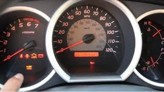 RESET MAINT REQD OIL SERVICE LIGHT TOYOTA TACOMA