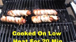 Cuisinart CGG-200 Grilling Bacon Wrapped Beef Hot Dogs