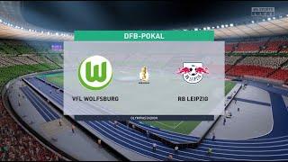 VFL Wolfsburg vs RB Leipzing - FIFA22 Germany DFB POKA 21/22