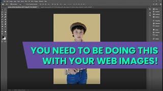 Optimizing images for the web with Adobe Photoshop