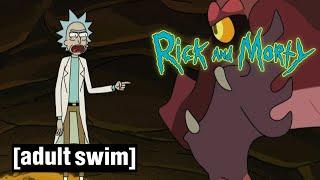 Rick and Morty | Rick vs. Dragon | Adult Swim UK 