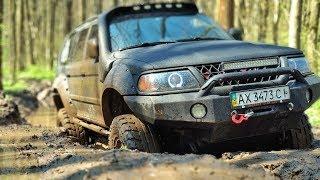 МОНСТР в ГРЯЗИ. MITSUBISHI Pajero Sport in MUD. OFF-ROAD