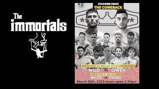 Jake Parry vs Reece Wildman
