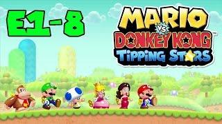 [Wii U] Mario vs. Donkey Kong: Tipping Stars World E1-8