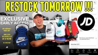 CRAZY RESTOCKS COMING TOMORROW !!!  ANOTHER CHANCE JD SPORTS