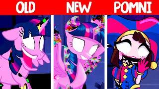 Dusk Till Dawn - Pomni Vs Twilight Sparkle | Old vs New vs AMAZING DIGITAL CIRCUS in FNF