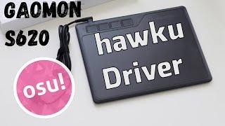 Gaomon S620 - Как установить Hawku Tablet Driver для Osu!