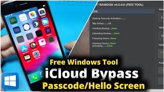 FREE Windows Ramdisk Tool iCloud Bypass Tool| For iOS 12 To 16.x, passcode/Hello Screen No Jailbreak