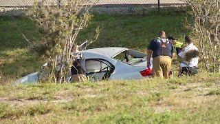 JFRD: 4, including 1 child injured when crash knocks car off St. Johns Bluff Road