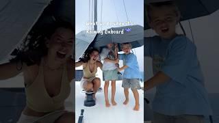 What we do when it’s Raining Onboard! Please send more activities my way if you think of any ️