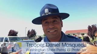 Washington State Patrol: El Protector Visit to Camp Vista