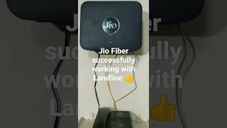 Jio Fiber Free Calling Feature.Telephone Connection Option for Landline users