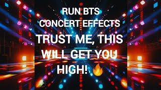 BTS - RUN BTS Concert Effects | TRUST ME! THIS WILL GET YOU HIGH! BTS Songs @KpopVibeZoneOfficial