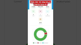 RWA MINI MOCK 2025|mini mock test analysis| hindi and reasoning #rojgarwithankit #motivation