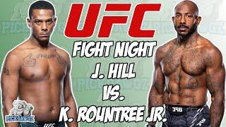 Hill vs Rountree Predictions | UFC Fight Night Baku | UFC Bet With Me