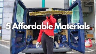 Low Budget Van Insulation: The Next Step in Our Van Build