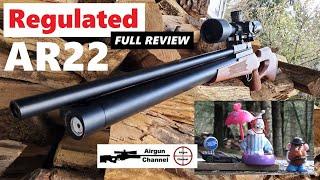 Evanix Hunting Master AR22 (Regulated) Full Review / Revolver Style PCP Air Rifle