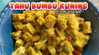 RESEP TUMIS TAHU BUMBU KUNING | ENAK BANGET!!