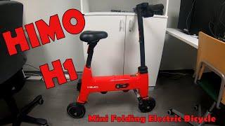 HIMO H1 - Mini Folding Electric Bicycle - unboxing & test drive