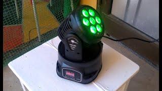 Mini Led Moving Head Test