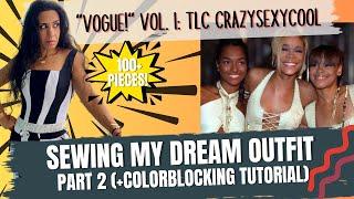 How to sew trousers with 80+ pieces!  Vogue! Episode 1: TLC CRAZYSEXYCOOL - Part 2