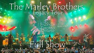 Marley Brothers FULL SHOW Toronto Legacy Tour 9/29/24 4K HD Ziggy, Stephen, Julian, Ky-Mani, Damian