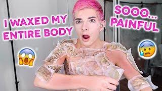 I WAXED MY ENTIRE BODY!! ARMS, LEGS, ARMPITS & MORE! | FAIL!! NOT CLICKBAIT | KEVIN RUPARD