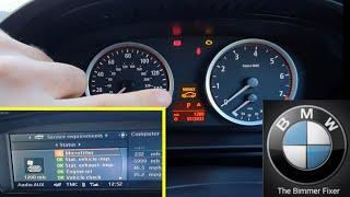 How to Reset Service Lights BMW 5 Series e60/e61