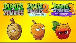 All plants PvZ 1 vs PvZ 2 vs PvZ 3 - Which version is best?