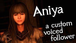 Aniya - A Custom Voiced Follower for Skyrim Special Edition (Gameplay Trailer) V 0.1