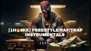 1 HOUR Hip Hop/Trap Rap Instrumentals Beats Mix I2025 rap Beat Instrumental 2024 free beats 2024/25