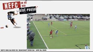 Aïdé Pokou -  Best Moments & Highlights NEFC 08 GA Red vs. Seacoast 08 GA - Apr 26 2025