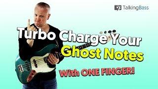 How To Turbo Charge Your Ghost Notes On Bass With This Simple 1 Finger Trick!