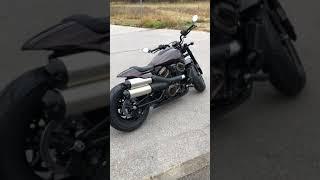 Sportster S Harley Davidson Exhaust Sound walkaround short cutout | Start up | Sound Check