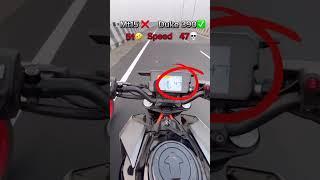 KTM DUKE  390  MT 15 METER ERROR  #ktmduke  #mt15