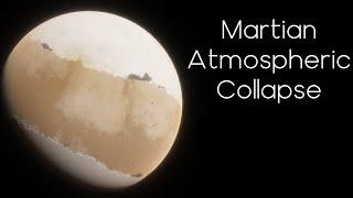 That one time Mars's atmosphere collapsed