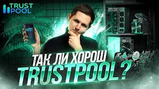 ОБЗОР НА TRUSTPOOL | ПУЛ для майнинга | СТОИТ ЛИ им пользоваться? | Почему его считают лучшим пулом?