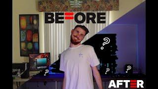 We completely REMAKE JOHN'S Gaming Room - TIME LAPSE  | CRAZY TRANSFORMATION  | Part-1