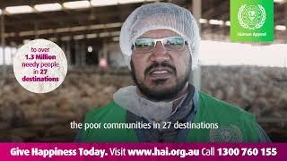   Human Appeal Australia allows you to send your Qurban to over 27 Destinations.