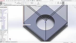 SolidWorks #04 - Круговой массив детали в сборке