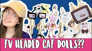 THE WEIRDEST DOLLS? - Cat TV dolls - UF Doll x Autna CCTV Chinese BJD doll set review and unboxing!