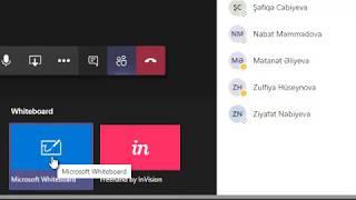 Dərs 4 .Microsoft Teams proqramında video (canlı) dərsin qurulması
