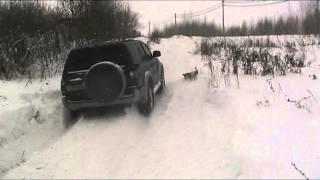 Toyota Hilux Surf winter off road