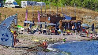 Град Царево. Плаж "Миден". City of Tsarevo. Miden Beach.