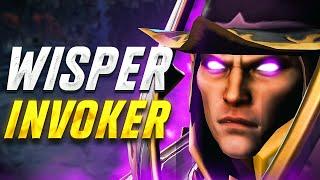 WISPER РАЗДАЕТ СТИЛЯ НА ИНВОКЕРЕ! Dota 2 Top invoker!